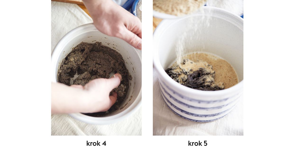 Kroki 4-5 wykonania paluszków rybnych (fot. Przemek Dzienis)