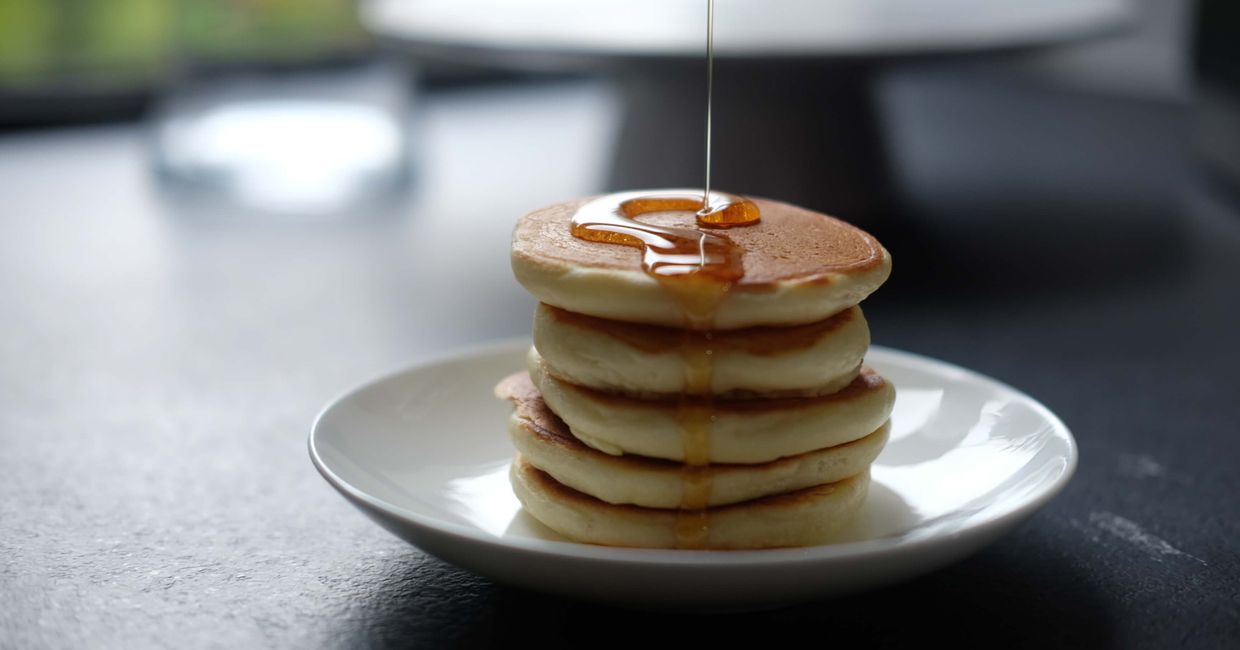 pancakes, pomysł na śniadanie