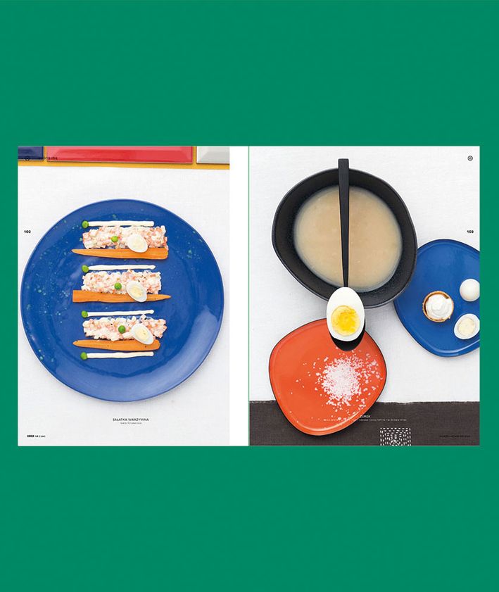 Rozkłady z magazynu KUKBUK 44/2020 Całe szczęście, wielkanocny stół, sałatka jarzynowa, żurek, jajka