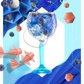 Plakat ginu Bombay Sapphire (fot. materiały prasowe)