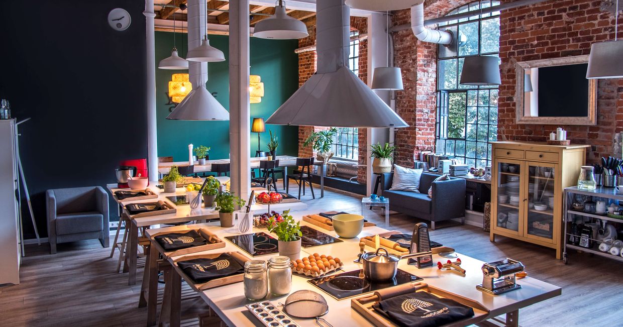 Wnętrze studia kulinarnego Baccaro (fot.materiały prasowe)