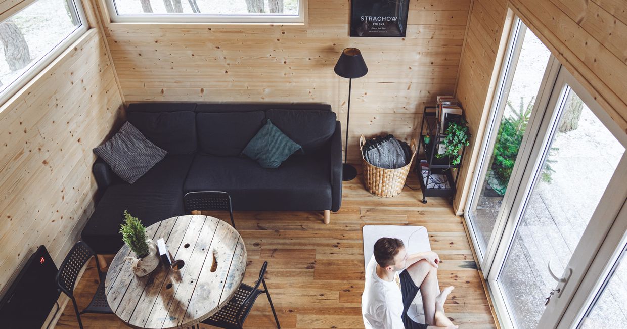 House for Rest, Slow Polska, wypoczynek w lesie, domek w środku lasu (fot. Slow Polska)