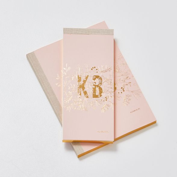 Zestaw notatników KUKBUK-a notes organizer kolor pudrowy róż