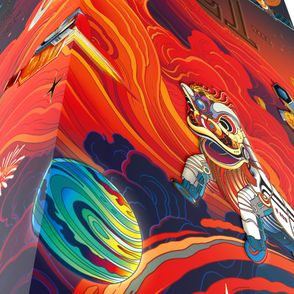 Opakowanie limitowanej edycji 21-letniej Glenfiddich single malt z okazji chińskiego Nowego Roku