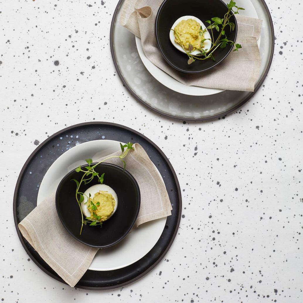 jajka nadziewane awokado, jajka, jajka faszerowane, farsz do jajek, wielkanocne śniadanie, wielkanoc