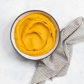 przepis na dyniowe puree. Przepisy z dynią. Prezpisy na dynię (fot. Paulina Czyżewska)