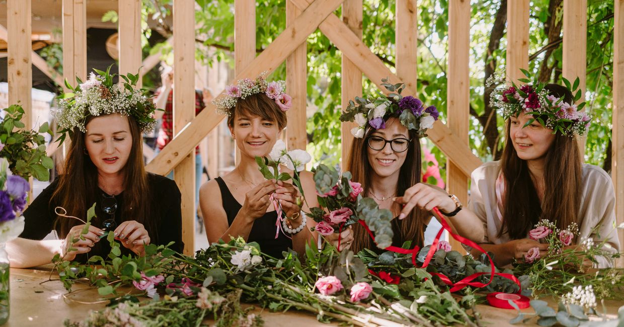 Warsztaty florystyczne w Pokoju na lato