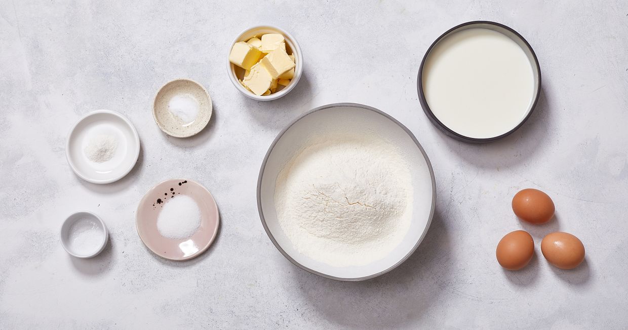 Jak przygotować domowe gofry. Składniki (fot. Maciek Niemojewski)