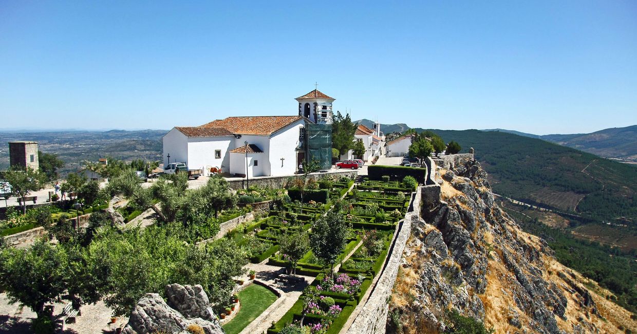 widok na Marvão, Portugalia
