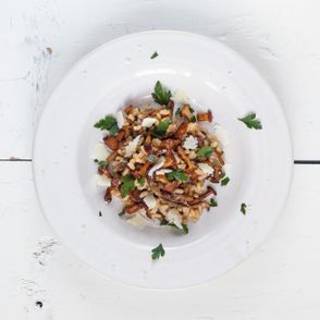 Przepis na risotto z grzybami. Risotto z kurkami, borowikami i podgrzybkami - PRZEPIS (fot. Jakub Stanek)