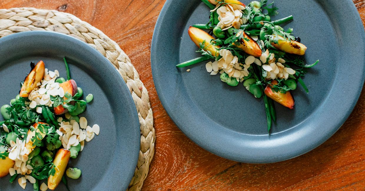 Brzoskwinie z fasolką (fot. mili.studio)