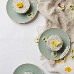 serniczki na zimno z makiem, sernik na zimno, sernik z mascarpone