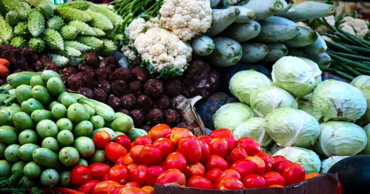 Warzywa na straganie (fot. Nithin P. John)