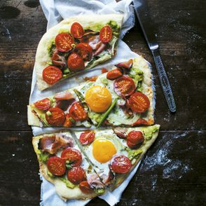 Śniadaniowy podpłomyk. (fot. Marta Greber)