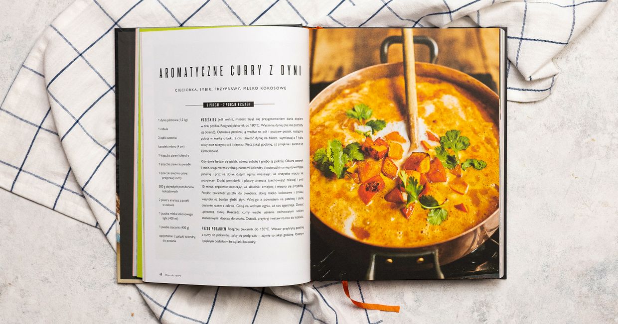 Przepis na dyniowe curry z książki Jamiego Olivera "Razem" / fot. David Loftus