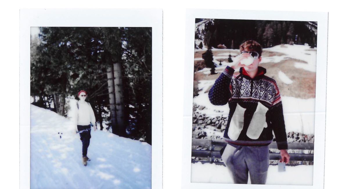 kaja i marcin, polaroidy