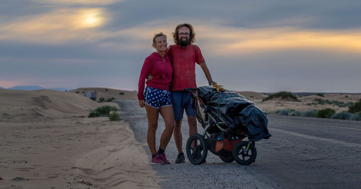 Ola Synowiec i Arek Winiatorski. Stones on Travel