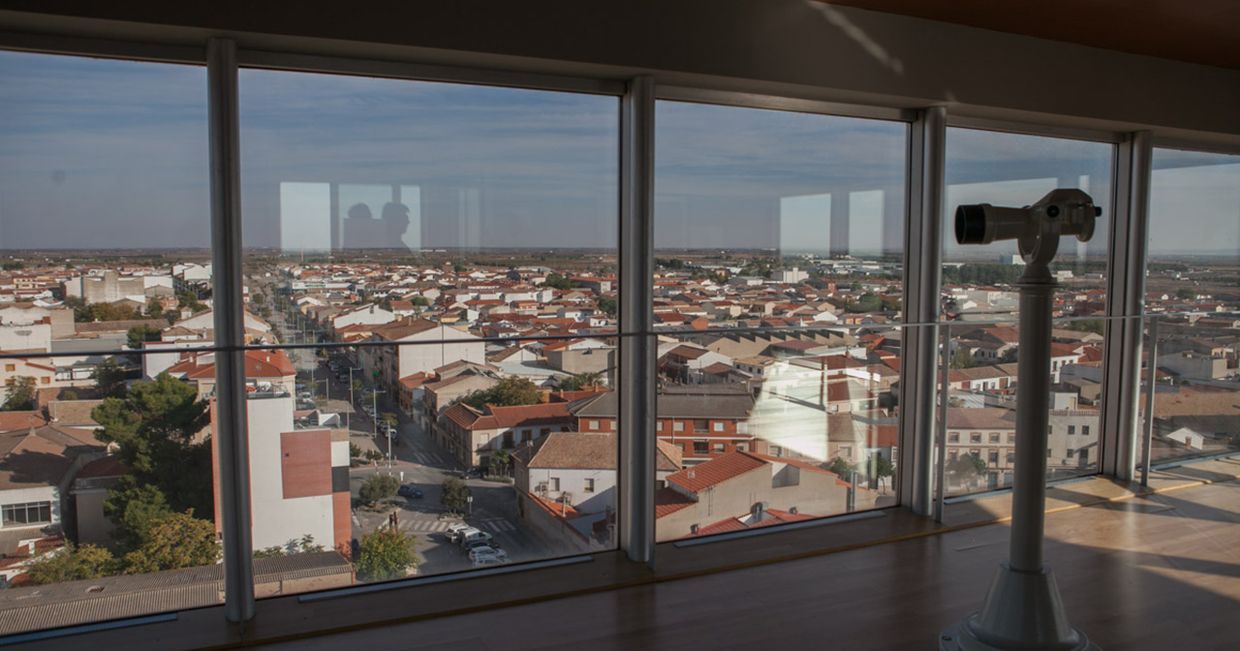 Wieża Wina w regionie La Mancha (fot. Julia Zabrodzka)