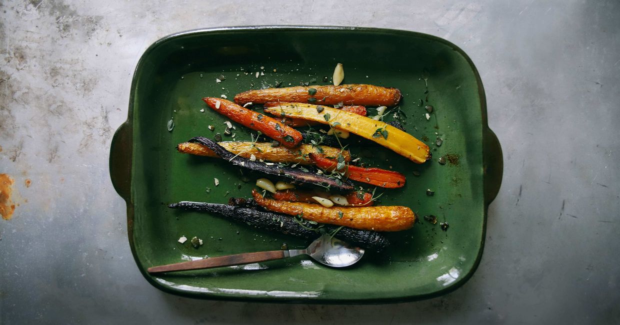 Pieczone warzywa (fot. Matilda Bellman / unsplash.com)|