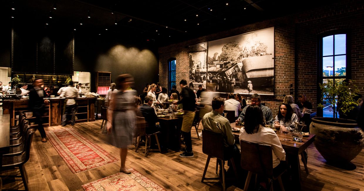 restauracja meadowood wnętrze