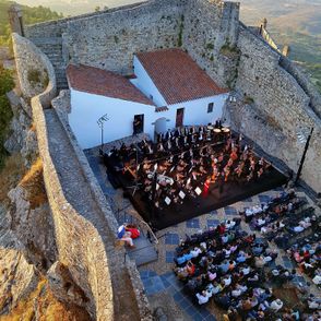 festiwal muzyki klasycznej w Marvão - koncert w starej twierdzy