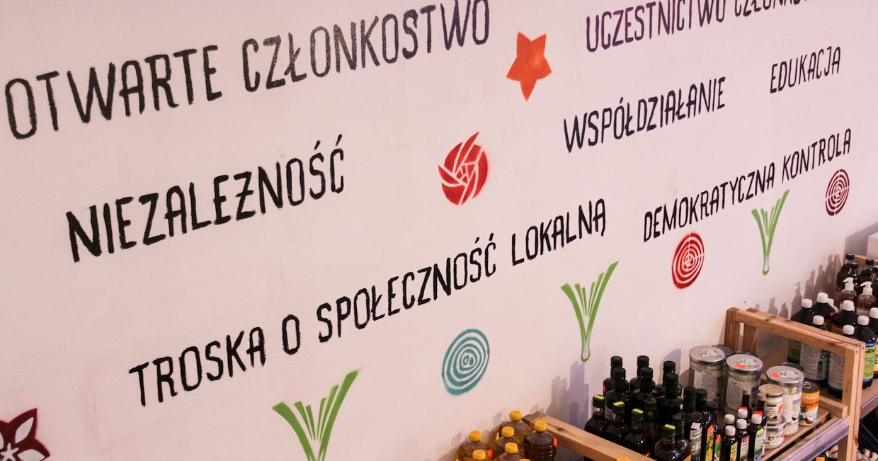 Wnętrze kooperatywy Dobrze (fot. Kooperatywa „Dobrze”)