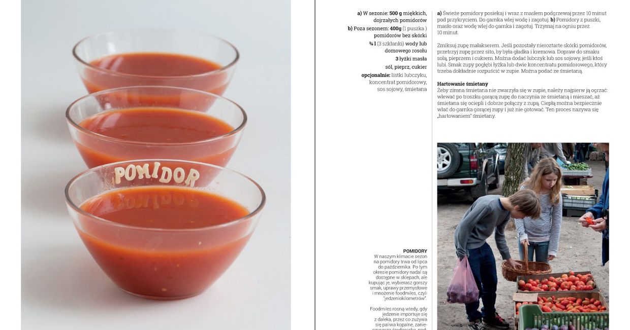 Agnieszka Kręglicka, Gotowi by gotować, przepis dla dzieci na zupę pomidorową (fot. materiały prasowe)