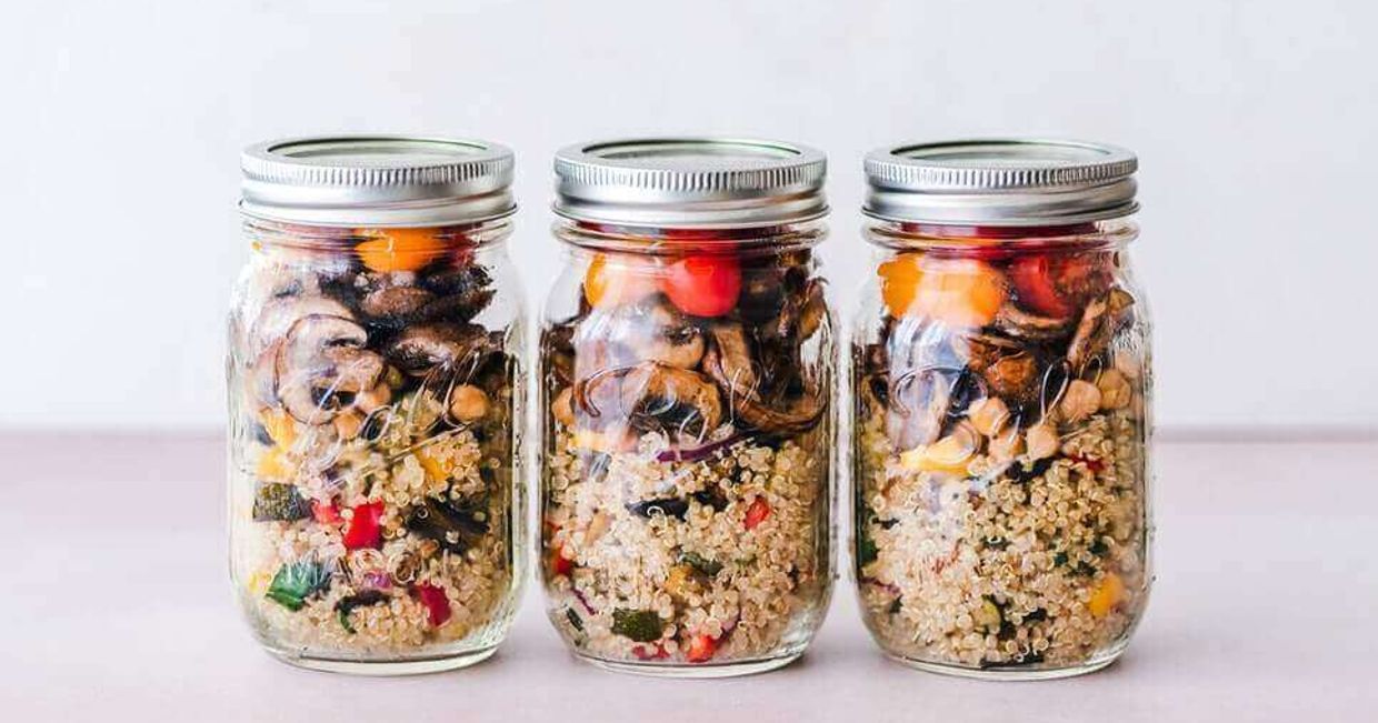 jedzenie w słoiku, zdrowe odżywianie, detox na wiosnę
