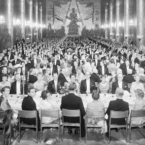 Bankiet noblowski w 1958 roku (fot. Brendler Åkerberg)