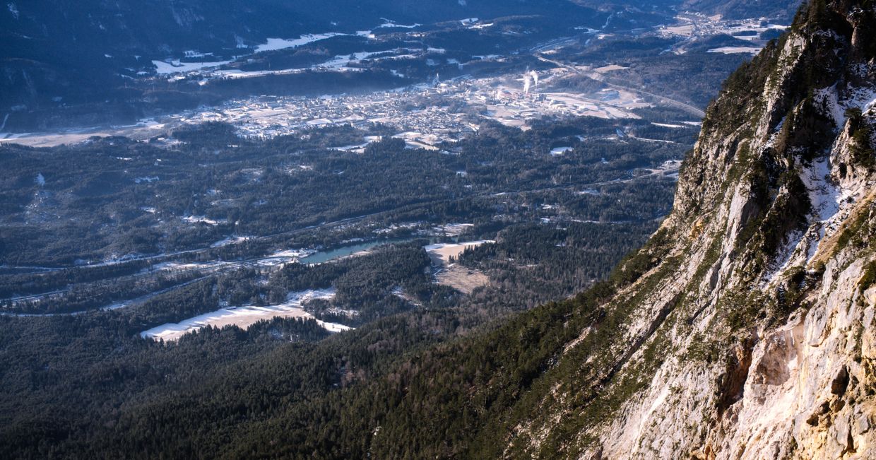 Taras widokowy nad Villach (fot. Zuza Rożek)