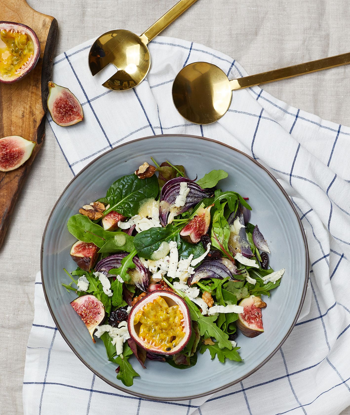 Sprawdź nasz przepis na sałatkę z gorgonzolą i figami