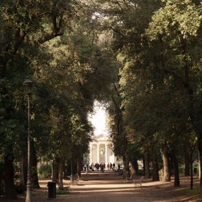 najpiękniejsze parki rzymu - Park przy Villa Borghese