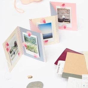 Laporello ze zdjęciami z wakacji