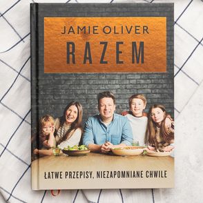 Jamie Oliver "Razem" okładka książki