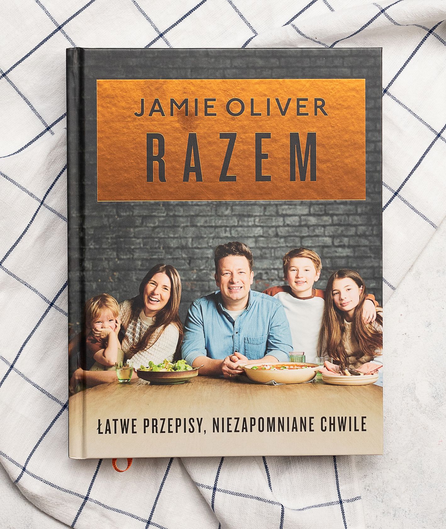 Jamie Oliver "Razem" okładka książki