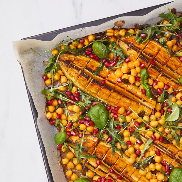 Jak zrobić pieczone bataty z ciecieżycą w harrisie (fot. Maciek Niemojewski)