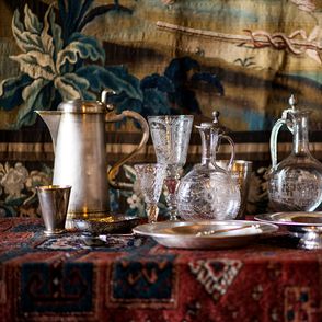 ekspozycja wystawy "O stołach i bankietach pańskich" w Muzeum Narodowym w Kielcach