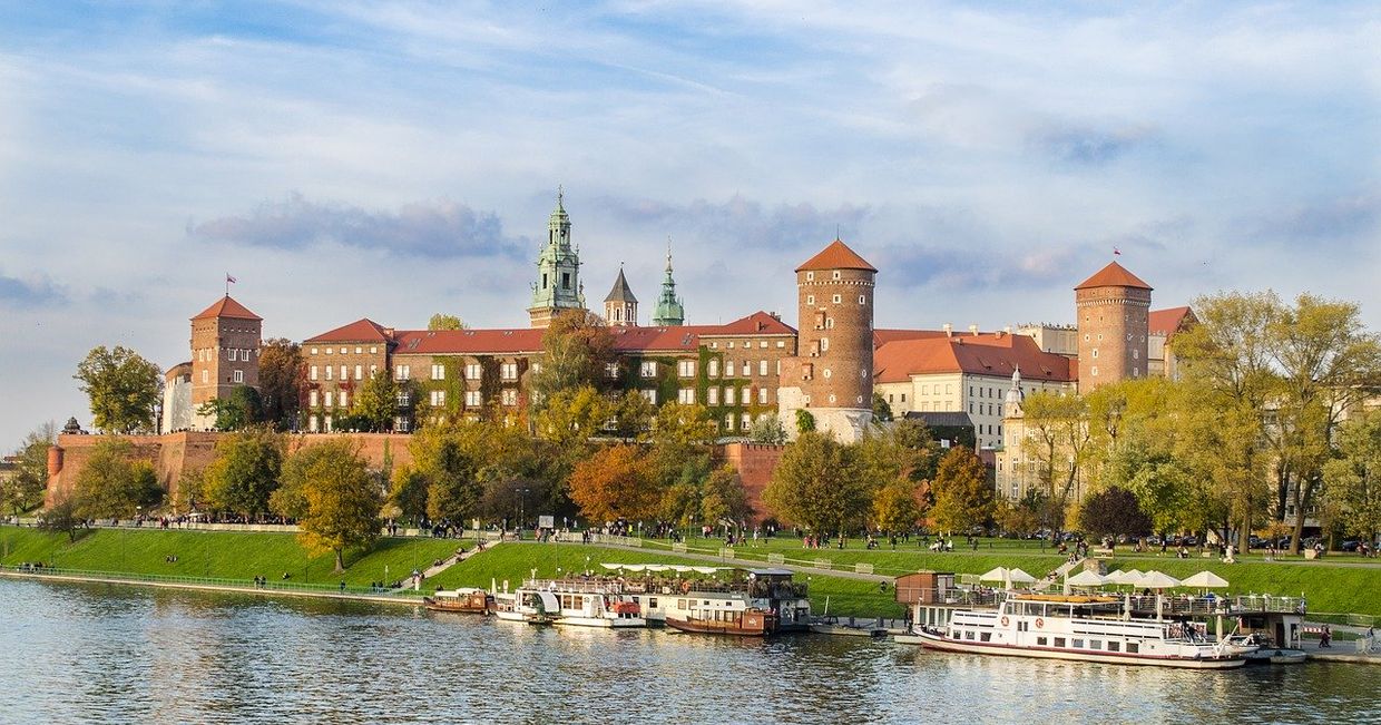 Zamek na Wawelu w Krakowie (fot. Tevenet / pixabay.com)