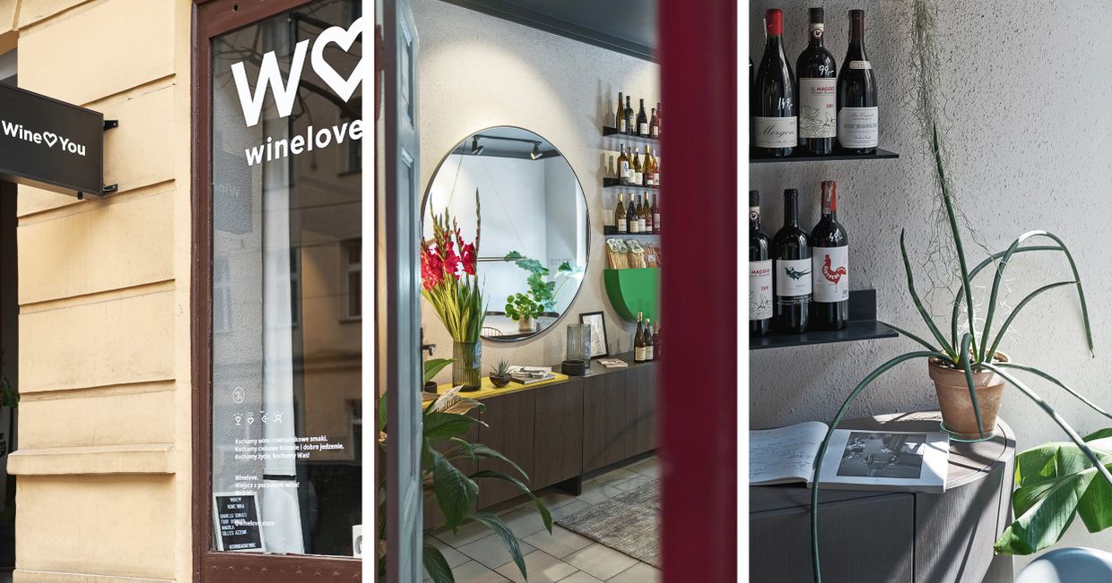 Najlepsze miejsca na wino w Poznaniu, Winelove poznańskie miejsce z winem (fot. Winelove / Kasia Cynka i Bartek Bajon / PL.Architekci)