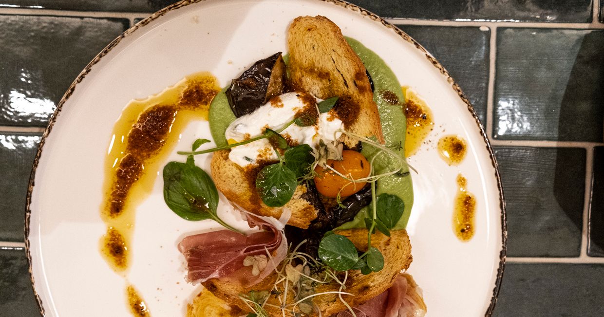 Danie z menu Restaurant Week z restauracji Cucina Mia, Warszawa, hotel Sheraton (fot. Maciej Niemojewski)