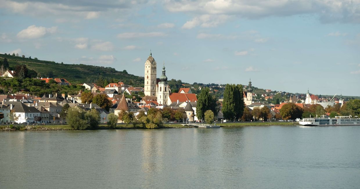 Krem nad Dunajem. (fot. Alksander Szojer)