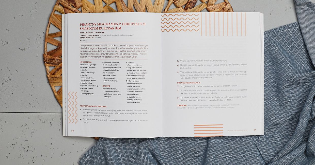 książka "Ramen" wnętrze przepisy