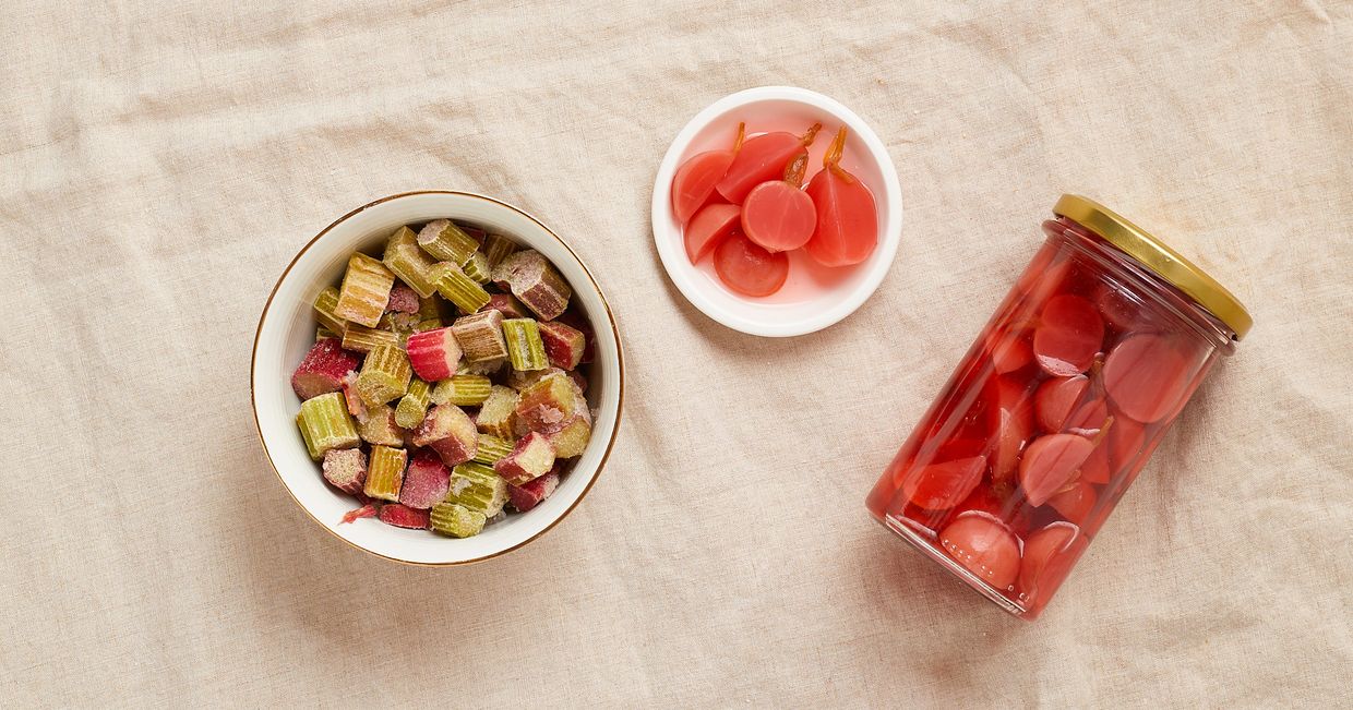 Kręgliccy, rzodkiewka i rabarbar, kreatywne pomysły na rzodkiew i rabarbar