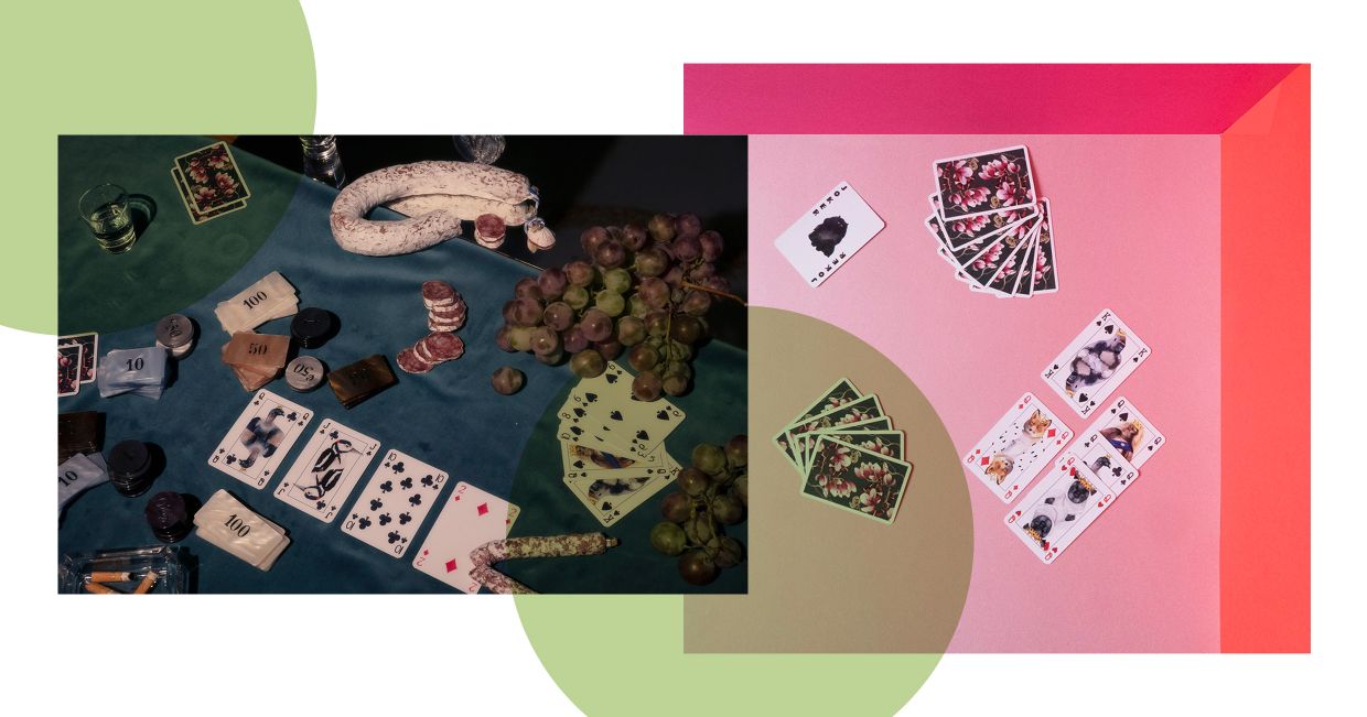 Karty do gry Jagny Wróblewskiej (grafika: Marcin Lewandowski, zdjęcia: materiały prasowe)