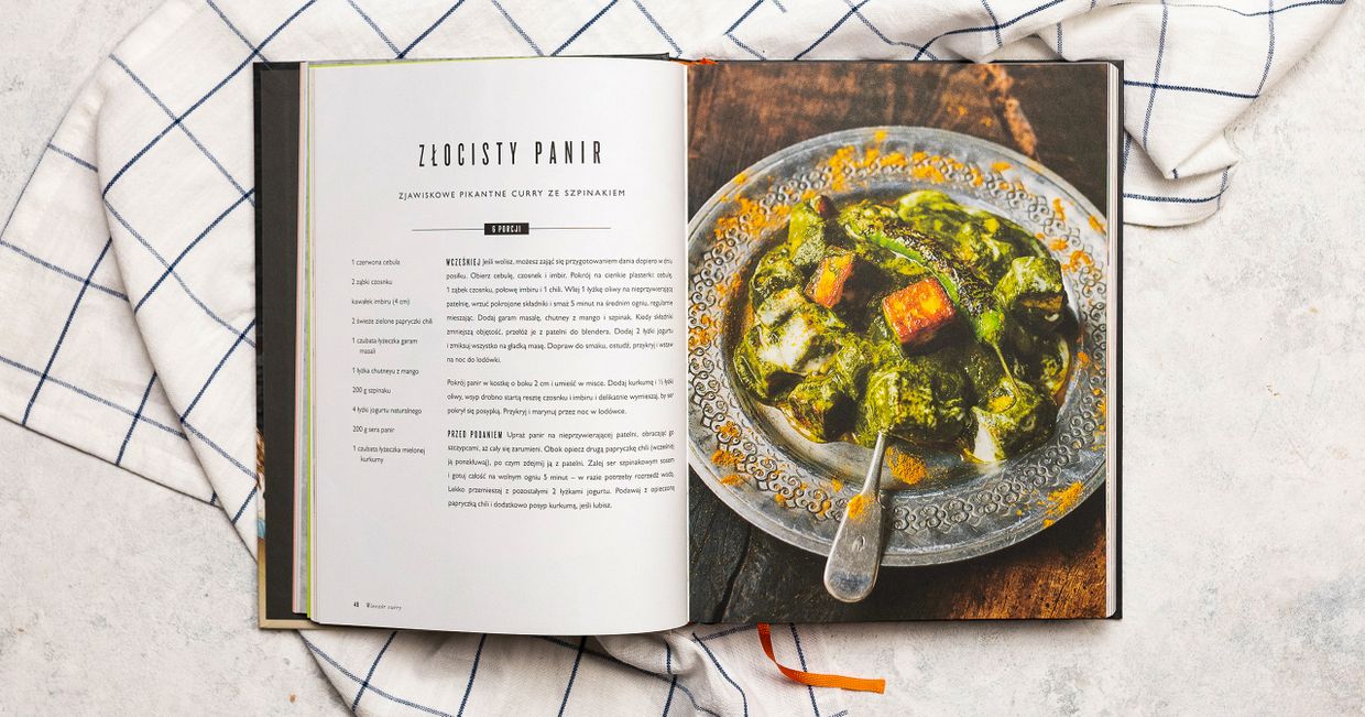 Przepis na ser paneer z książki Jamiego Olivera "Razem"