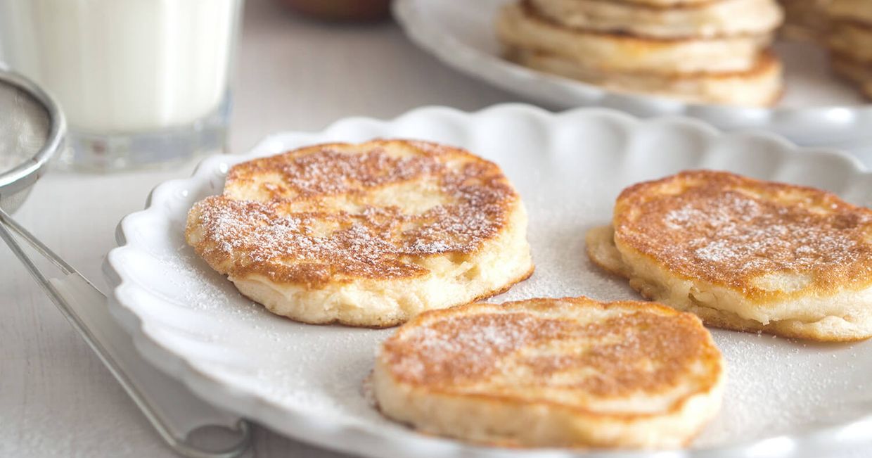 Placuszki z jabłkami