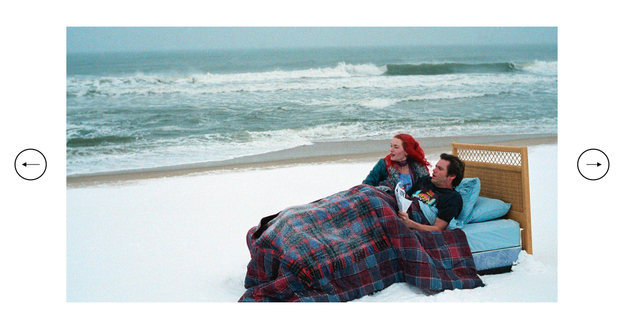 Kate Winslet i Jim Carrey w przejmującym filmie "Zakochany bez pamięci" (fot. kadr z filmu)