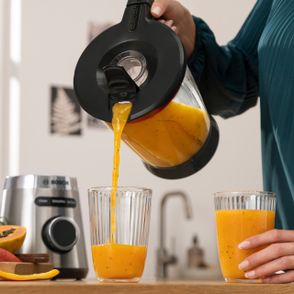 Smoothie przygotowane w blenderze marki Bosch (fot. materiały prasowe)