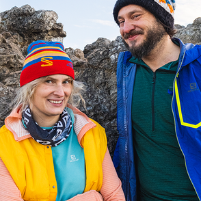 Paweł Gaik i Monika Stolarska – autorzy książki „Odetchnij od miasta. Góry” (fot. Maciek Topolewski)