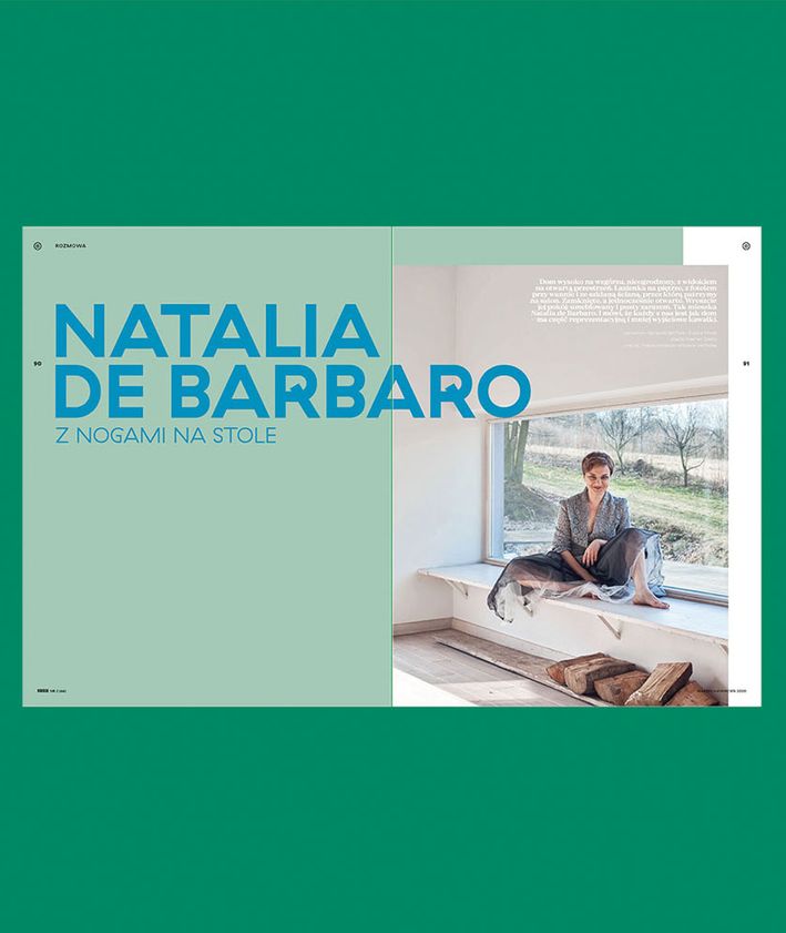 Rozkłady z magazynu KUKBUK 44/2020 Całe szczęście, wywiad z Natalią De Barbaro
